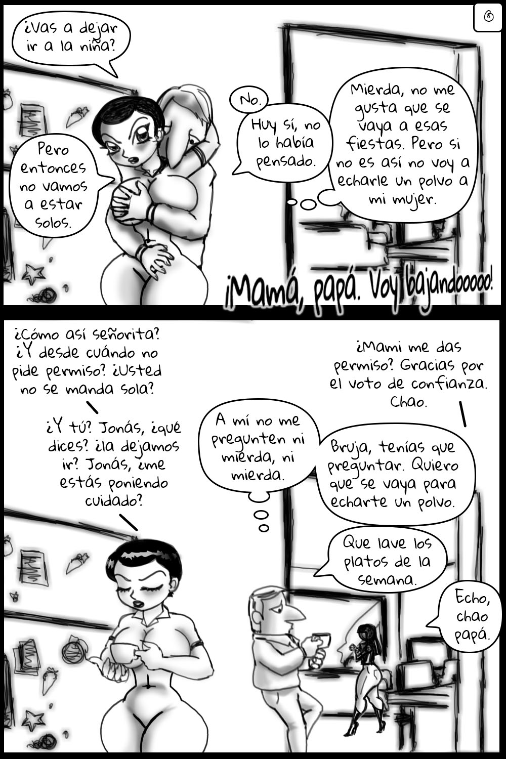 Que buena que esta la hija, que buena que esta la mama - La abstinencia termina page 7 full