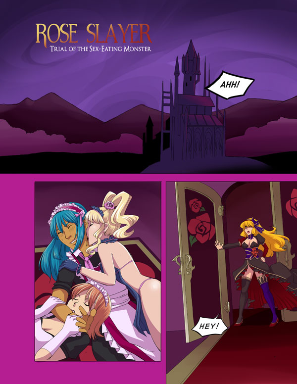 Rose Slayer: Trial of the Sex Eating Monster page 1 full