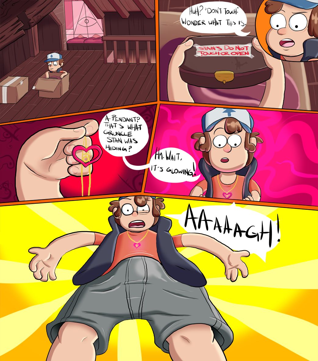 Grabba-These Balls: Pining for Dipper page 2 full
