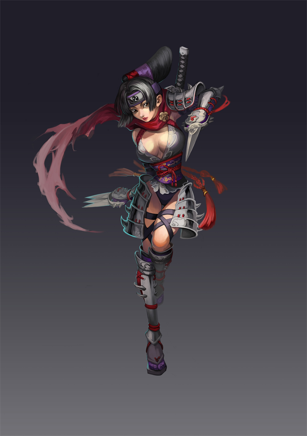 Samurai Armor Girls page 4 full