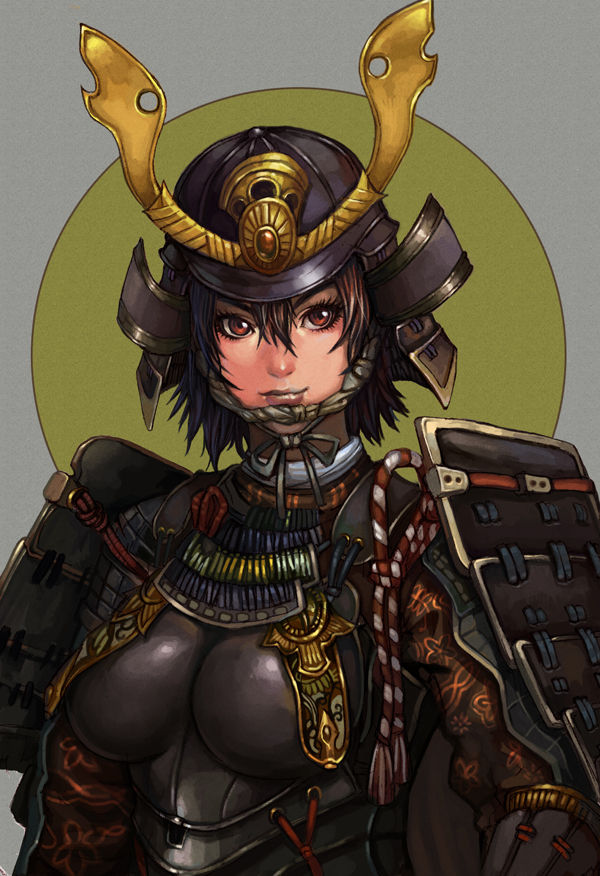 Samurai Armor Girls page 7 full
