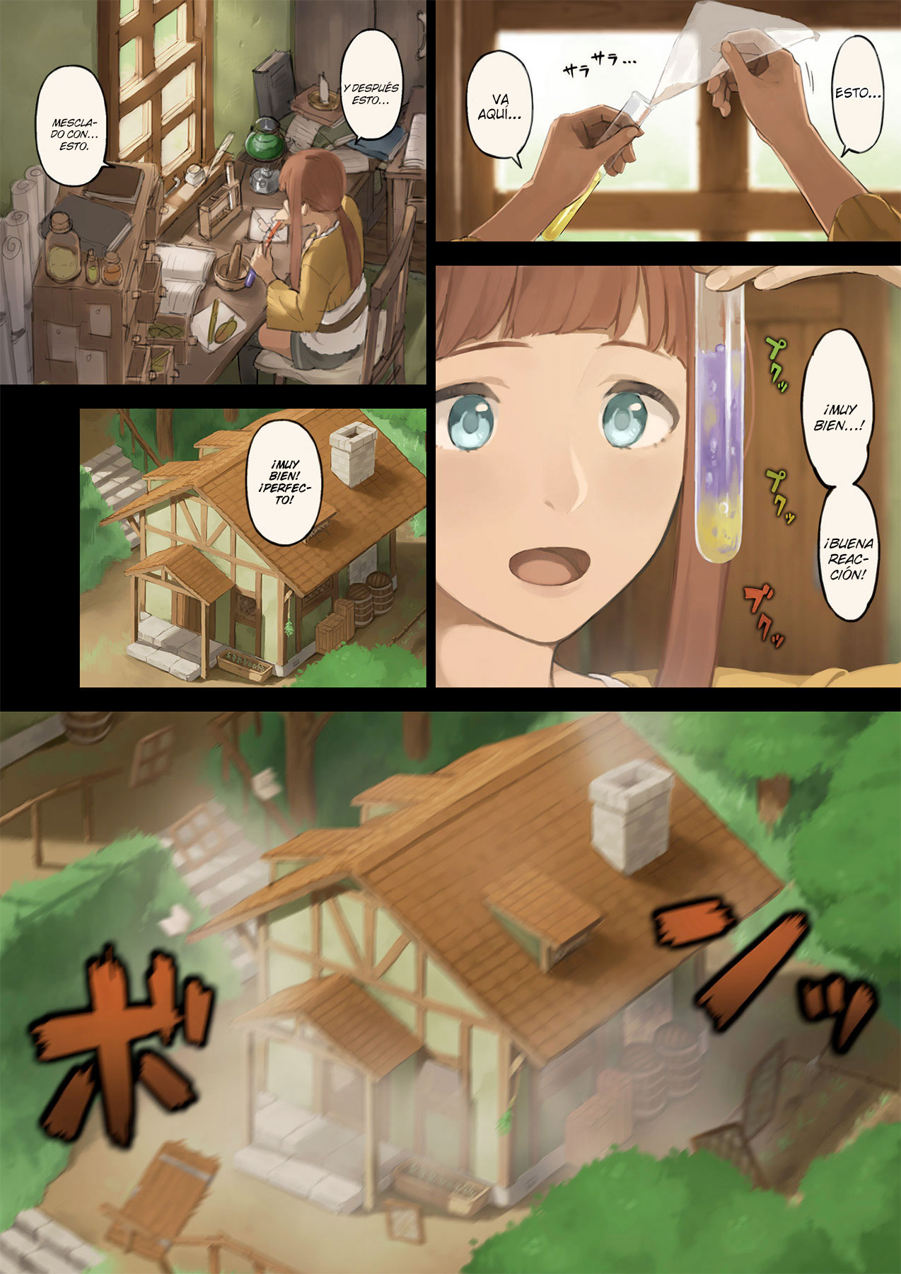 Mori de Deatta Touzoku ni Tsukamatte Shimatta Watashi wa... |  Me encontré con unos bandidos en el bosque y fui capturada page 2 full