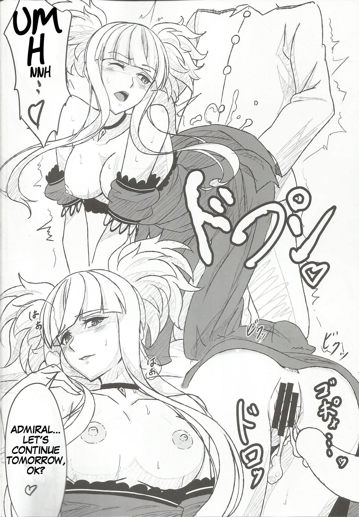 Kirishima to Kongou ga Chinjufu ni Chakuninshimashita | Kirishima and Kongou Were Put in Charge of the Base page 9 full