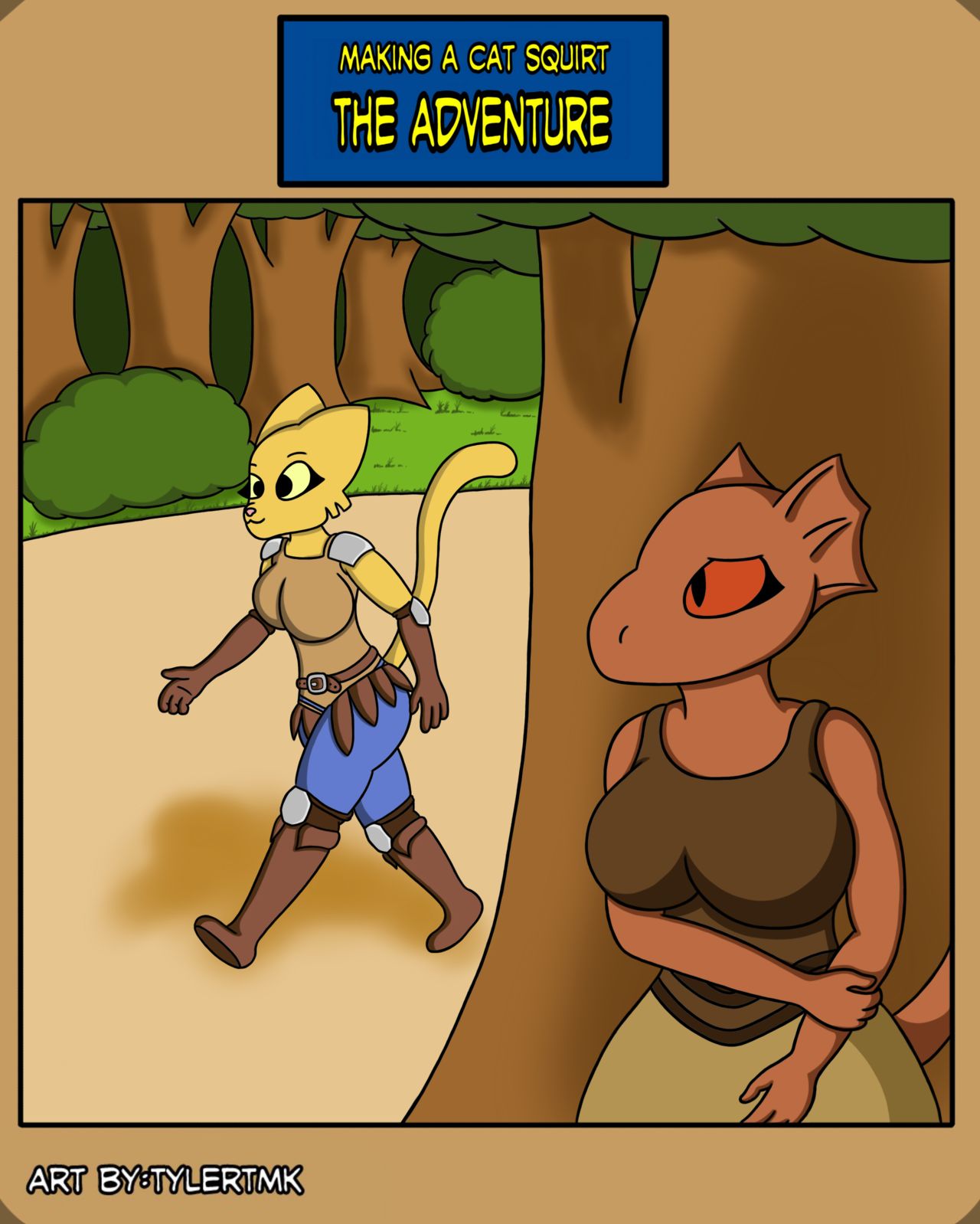 Making A Cat Squirt: The Adventure page 1 full