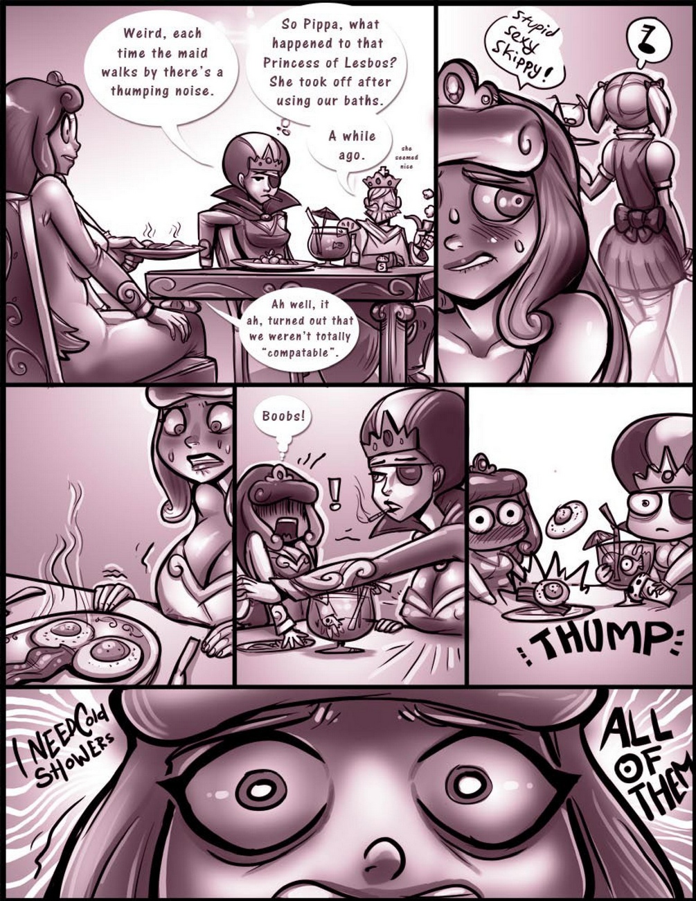 Princess Pippa and the Tragic Melon Shortage page 7 full
