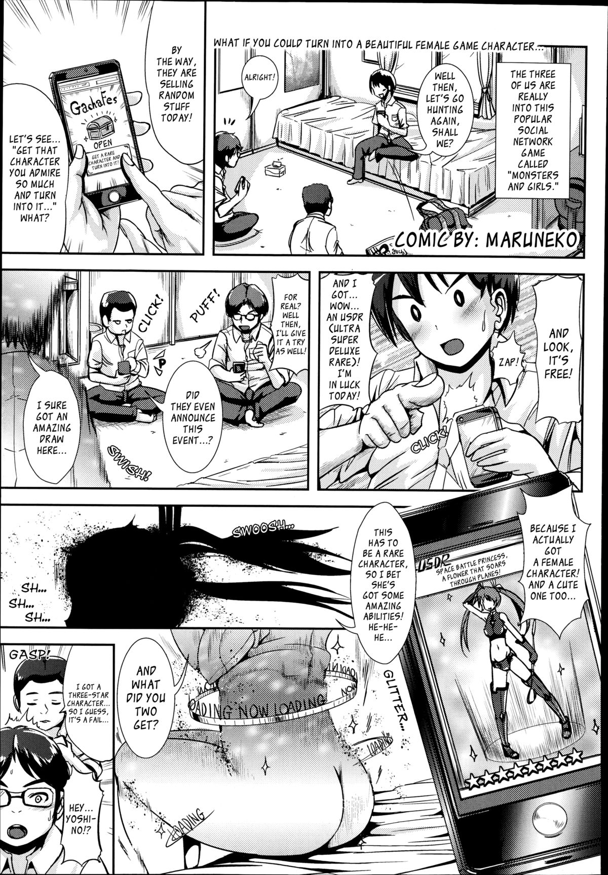 Soshage de Trans | Transformation through a Social Network Game page 1 full