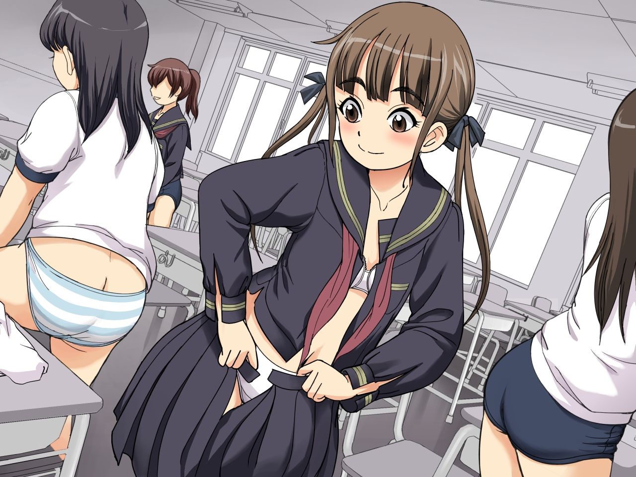 Gakkou de Jikan o Tomete Mukatsuku Joshi ni Omorashi Sasetatta wwwww page 2 full