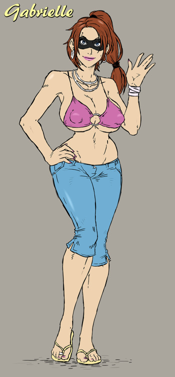 Swegabe Sketches - Gabrielle cover