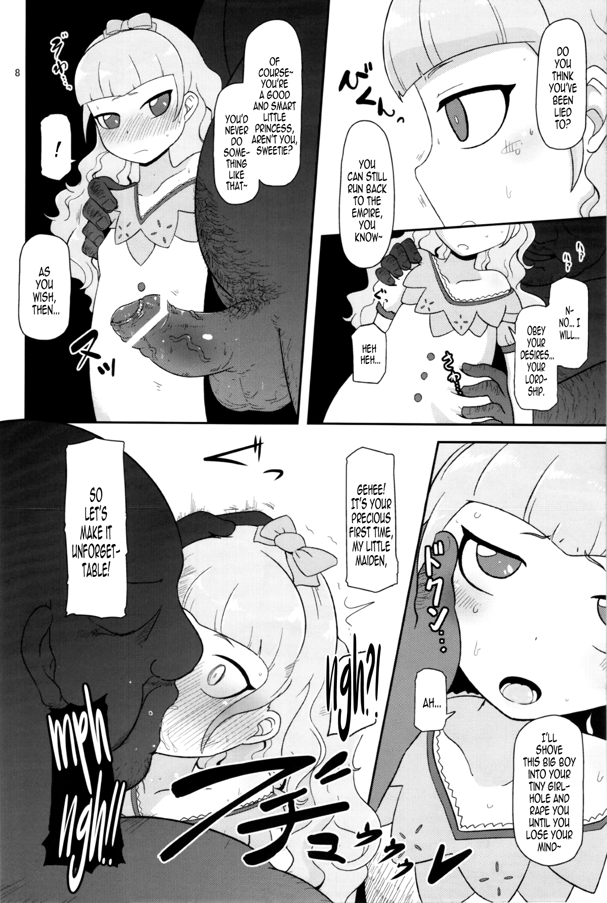Koukyuu Hime Hole | High-Class Princess Fucktoy page 8 full