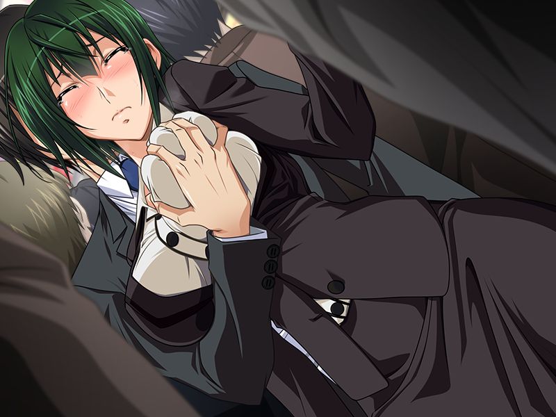 Densha de Chikan Enzai no Fukushuu no Hate ni, Otoko wa Miserare, Onna wa Ochiru page 6 full