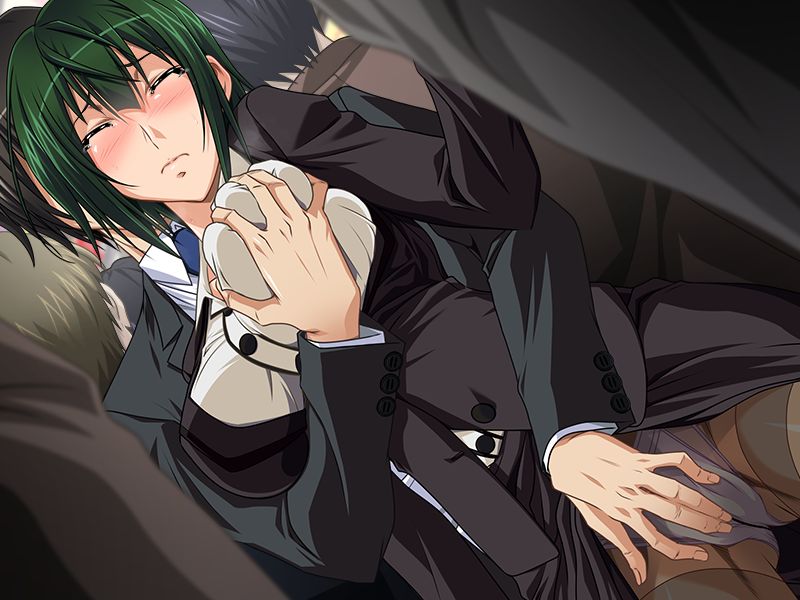 Densha de Chikan Enzai no Fukushuu no Hate ni, Otoko wa Miserare, Onna wa Ochiru page 8 full