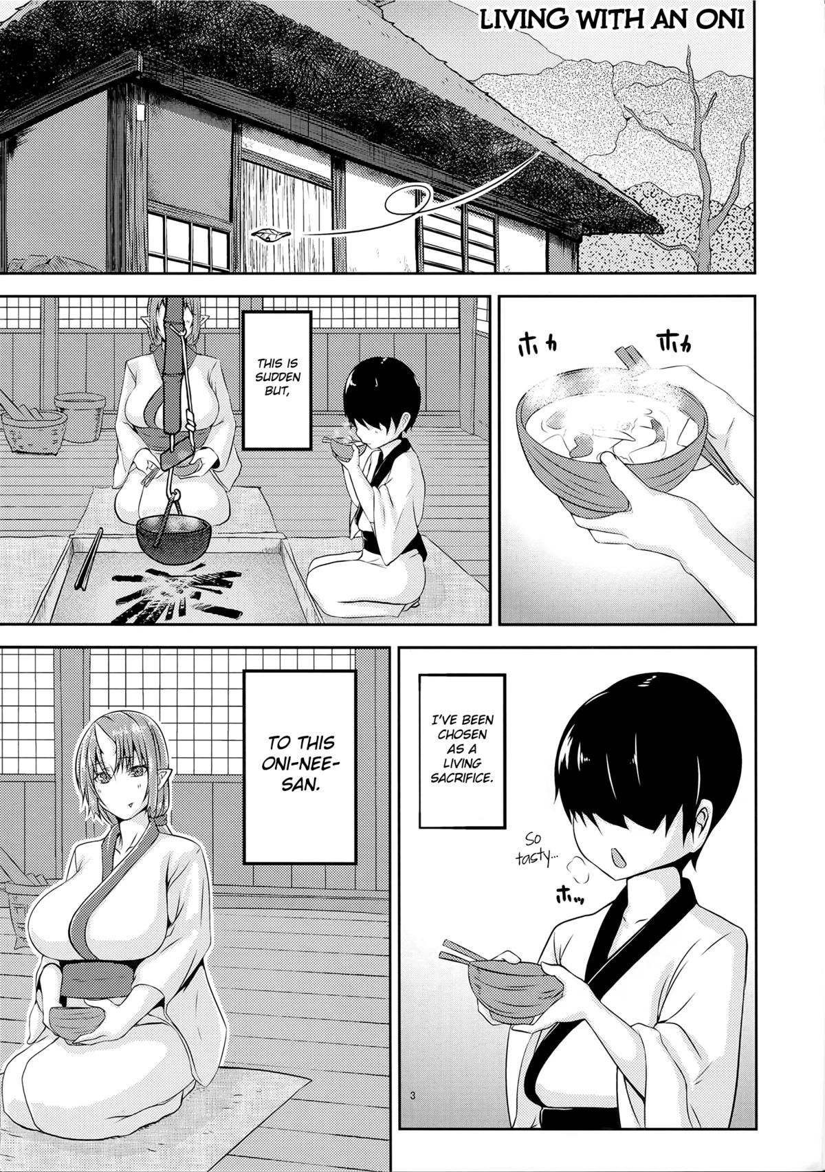 Onikurashi | Living with an Oni page 2 full