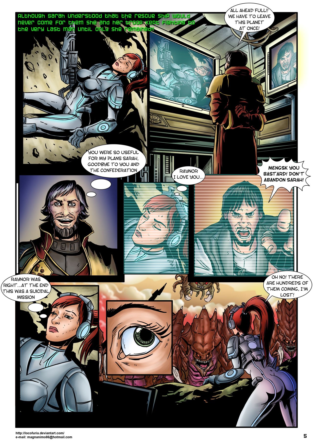 StarCraft Abducted page 7 full