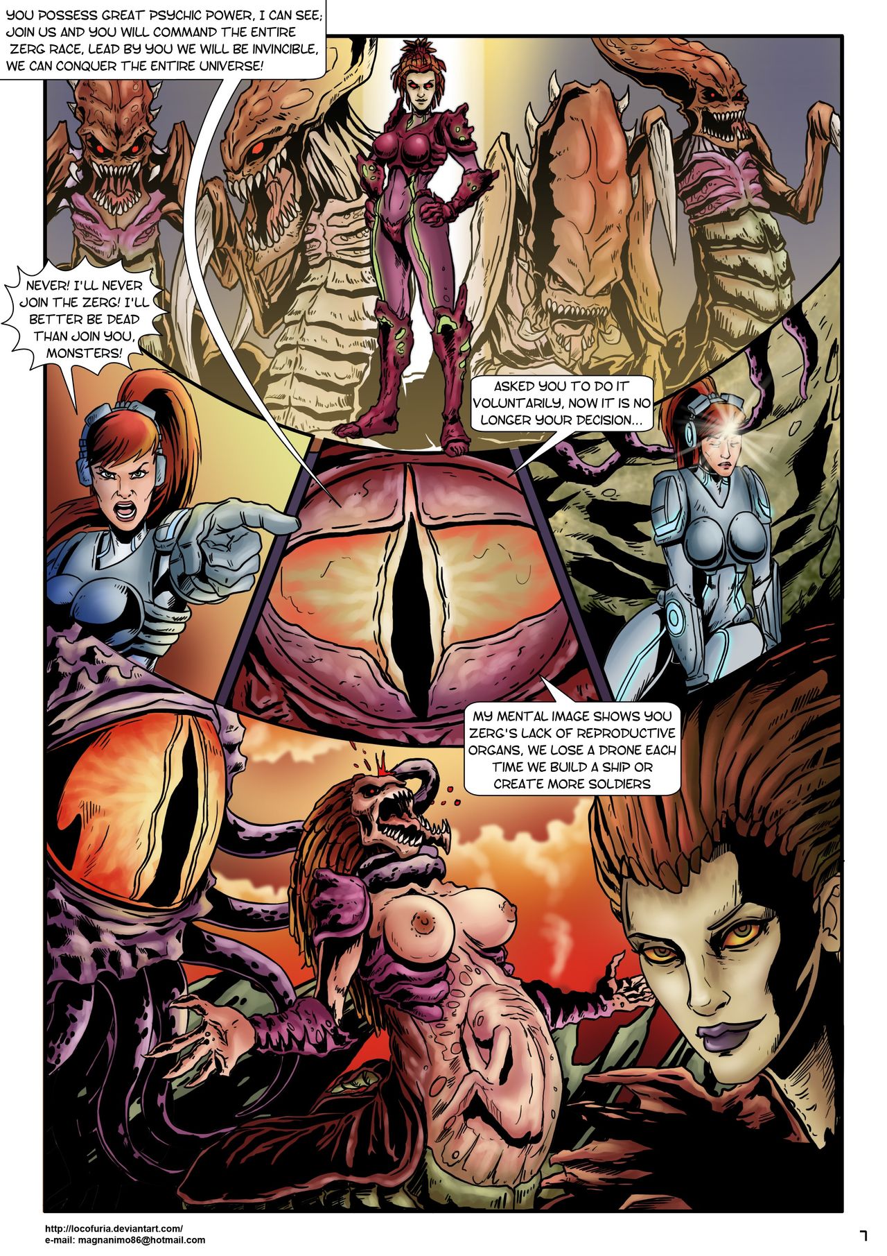 StarCraft Abducted page 9 full