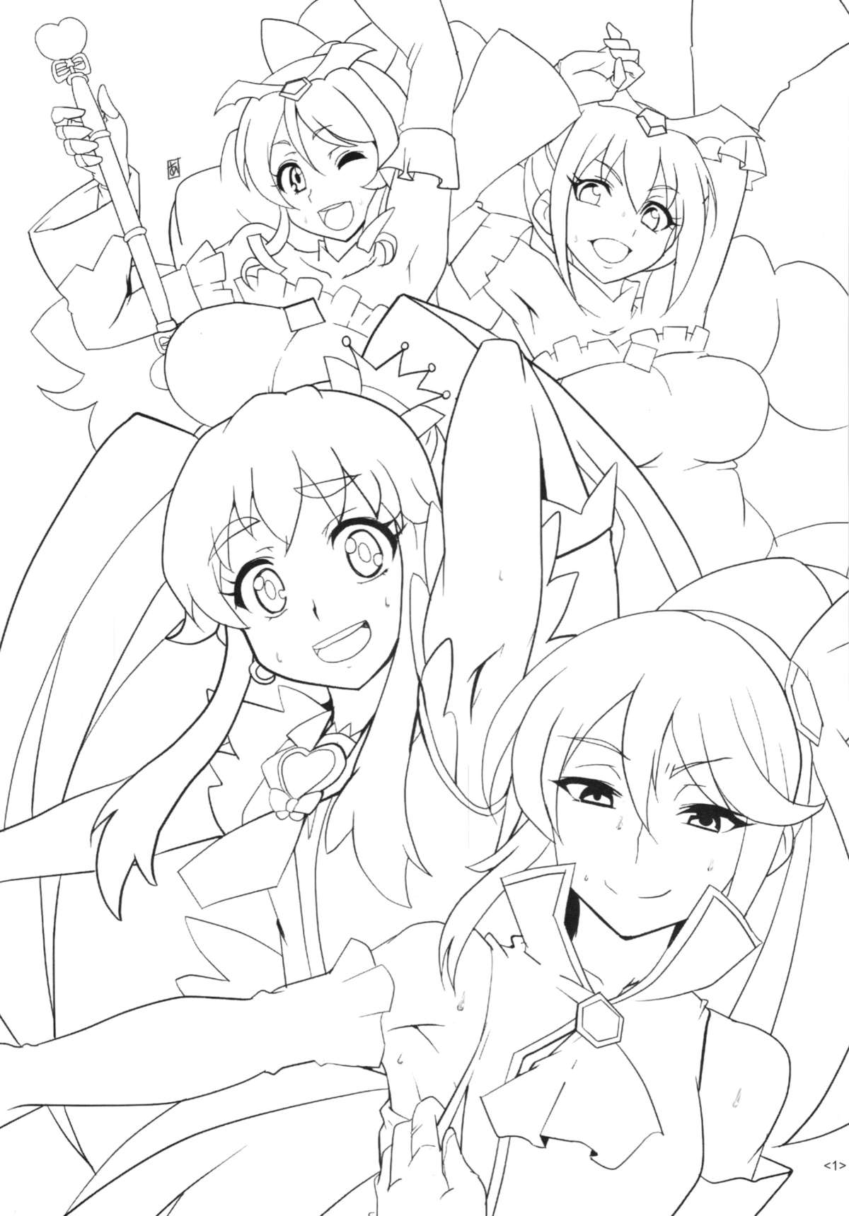 Precure wa Ii Nioi ga Suru. page 3 full