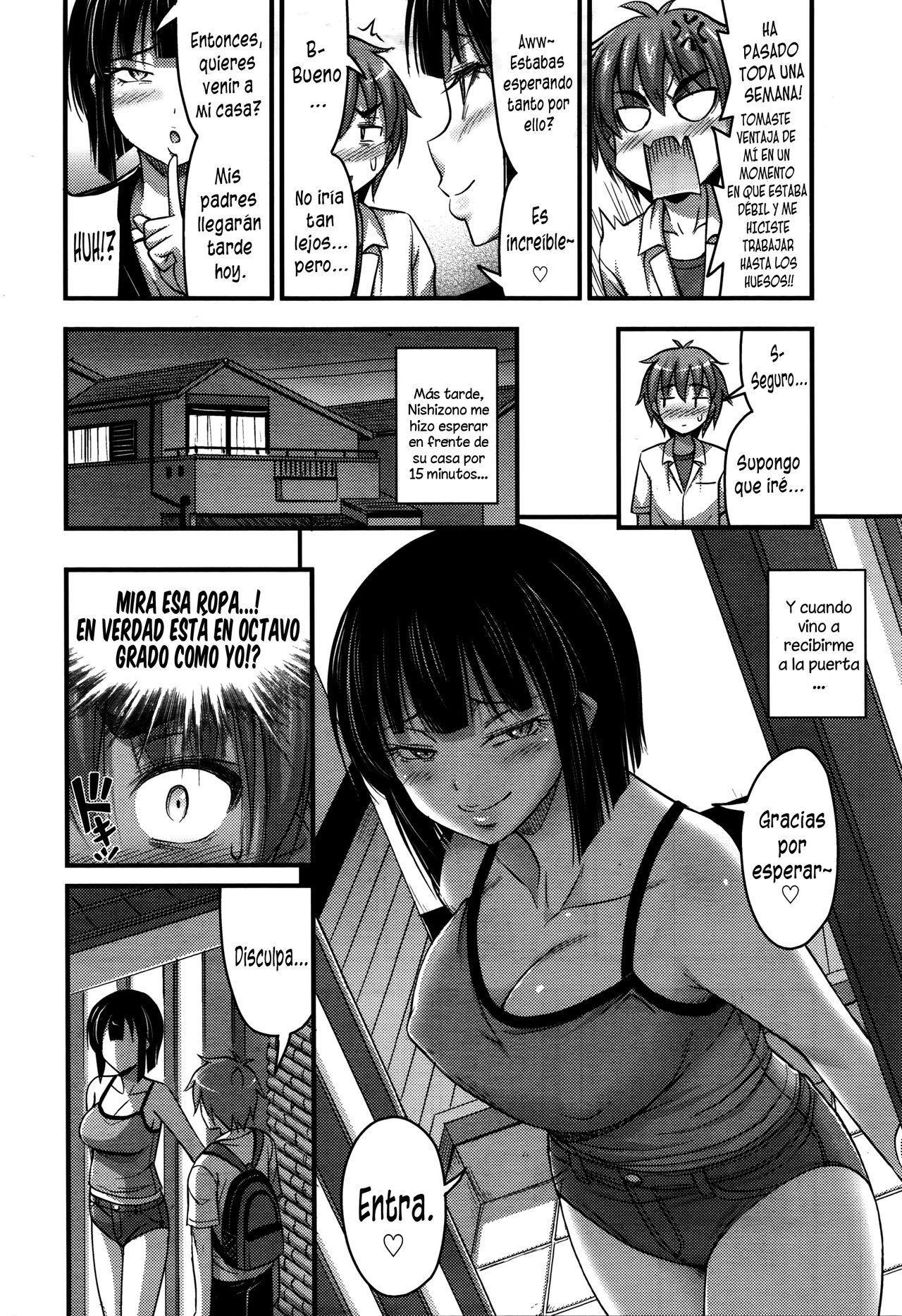 Nishizono-san wa Kyonyuu ga Torie | Lo Único Bueno de Nishizono-San son sus Pechos page 10 full