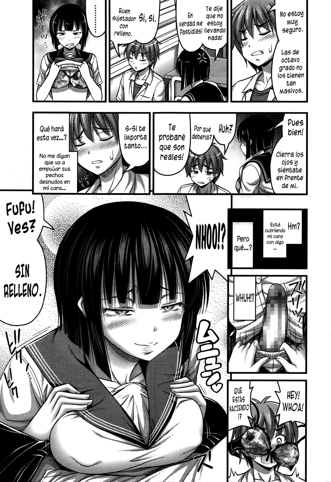 Nishizono-san wa Kyonyuu ga Torie | Lo Único Bueno de Nishizono-San son sus Pechos page 5 full