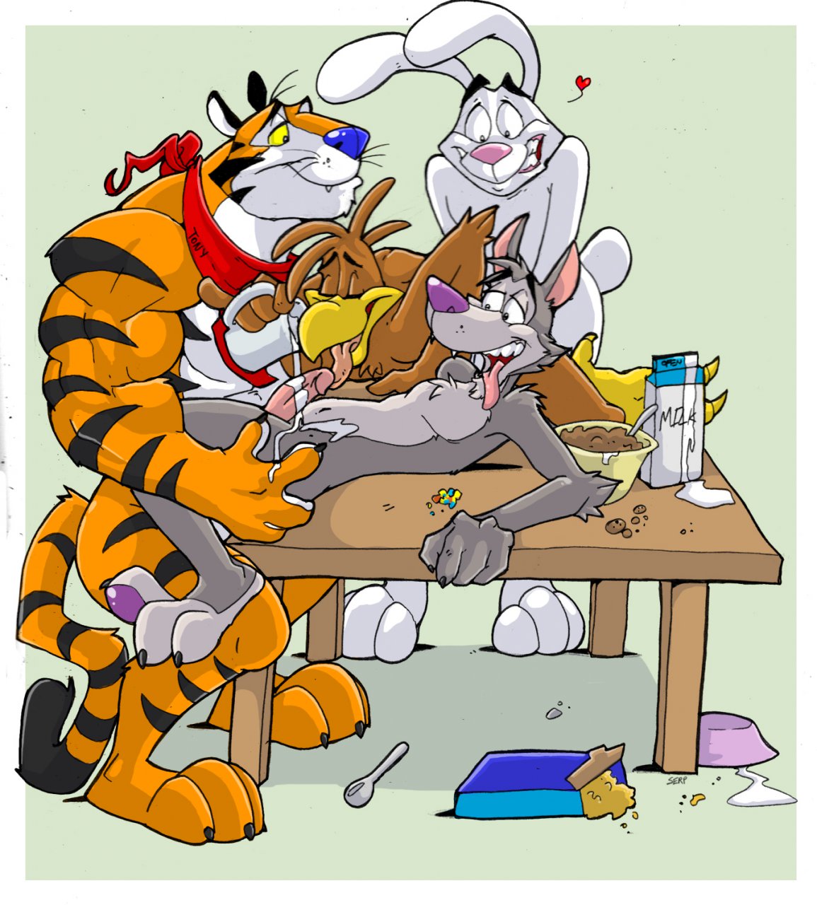 Cereal Mascots page 1 full