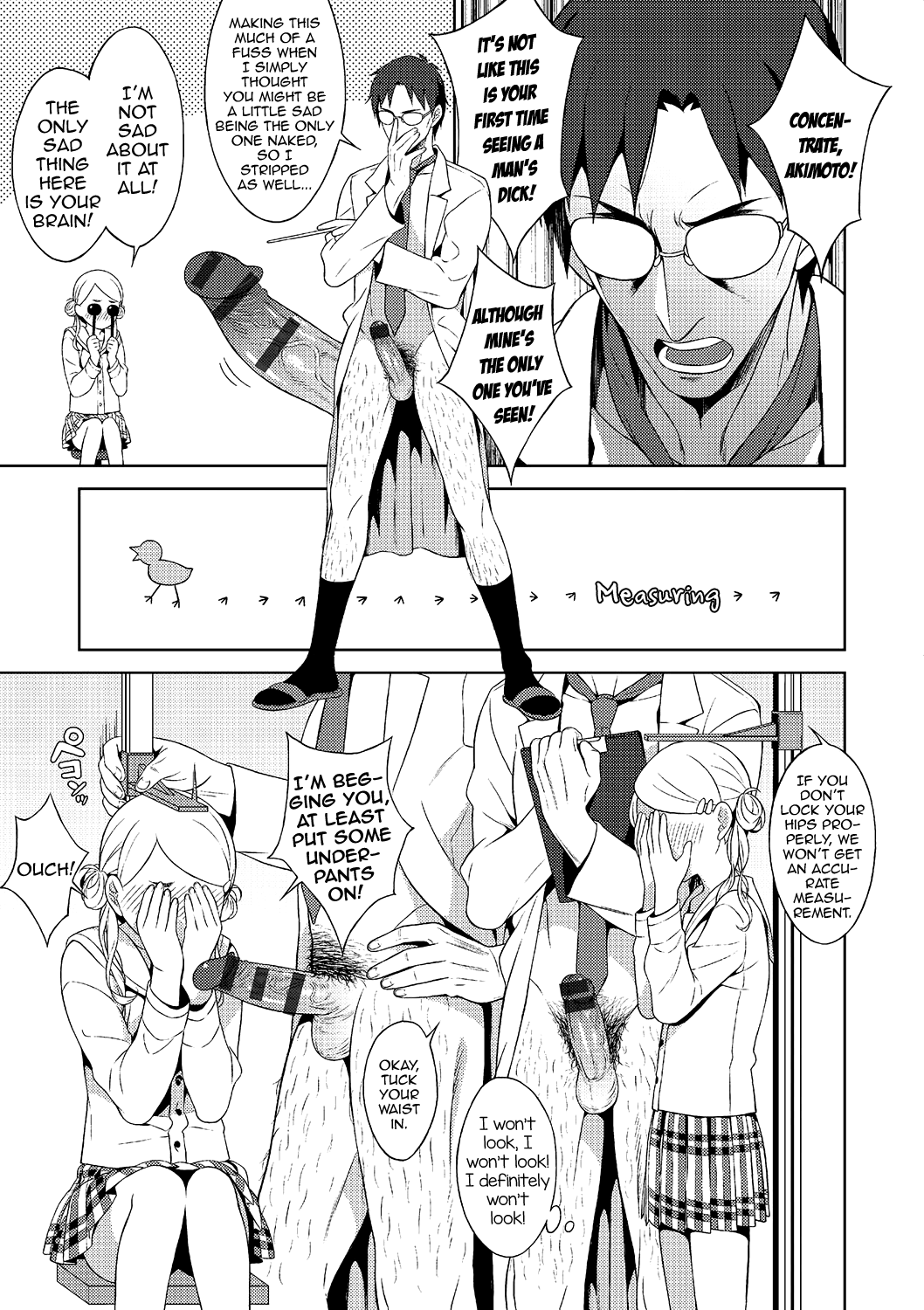 Hentai Sensei to Shintai Sokutei page 3 full