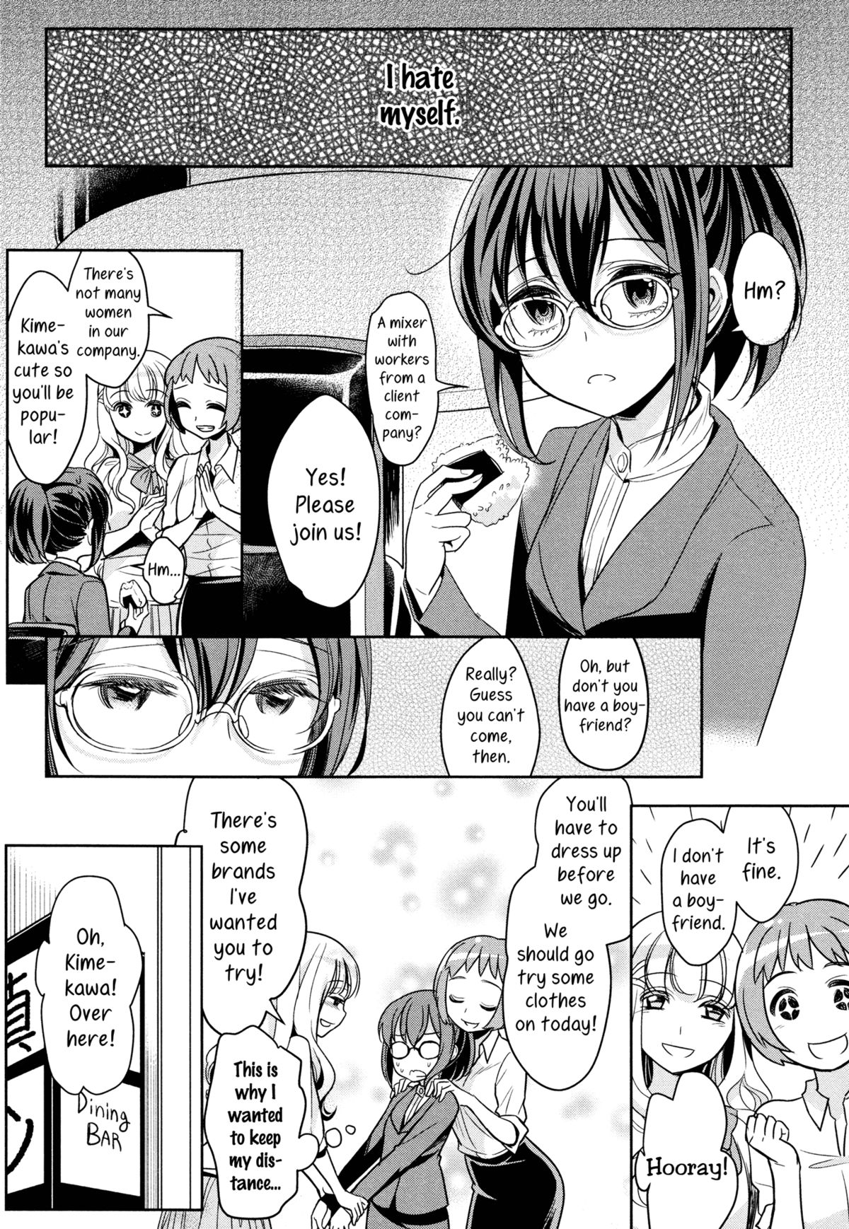 Dekoboko Joshi ~Kouhen~ | Mismatch Girls Ch. 2 page 9 full