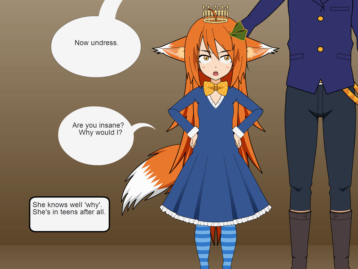 Loli foxgirl taming page 3 full