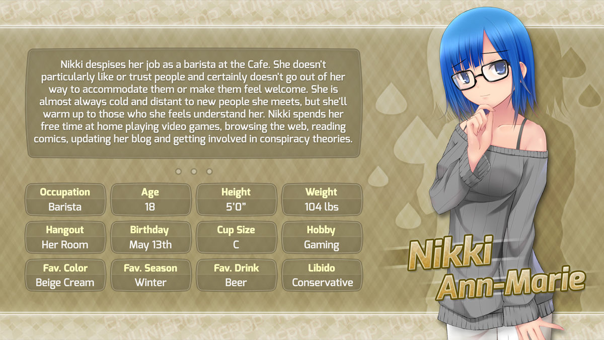 Character Gallery - Nikki Ann-Marie page 1 full