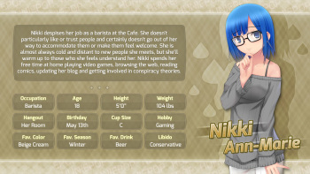 Character Gallery - Nikki Ann-Marie cover