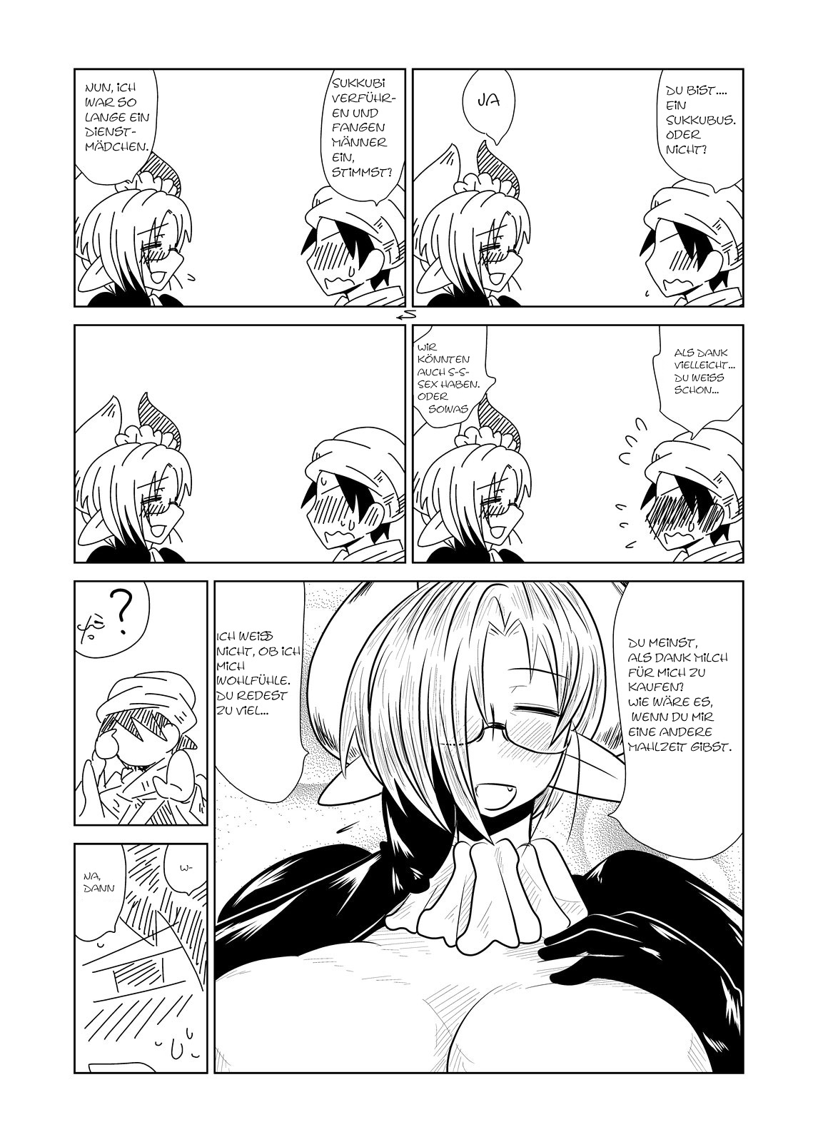 Toshima de, Maid de, Succubus de, | Reifes Dienstmdchen und Sukkubus page 7 full