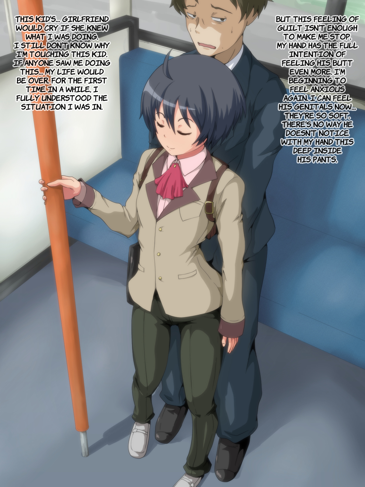 – Asa, Bus de Chikan o Shitara, Shounen ni Hotel ka Keisatsu ka no Nitaku o Semarareta Hanashi. page 5 full