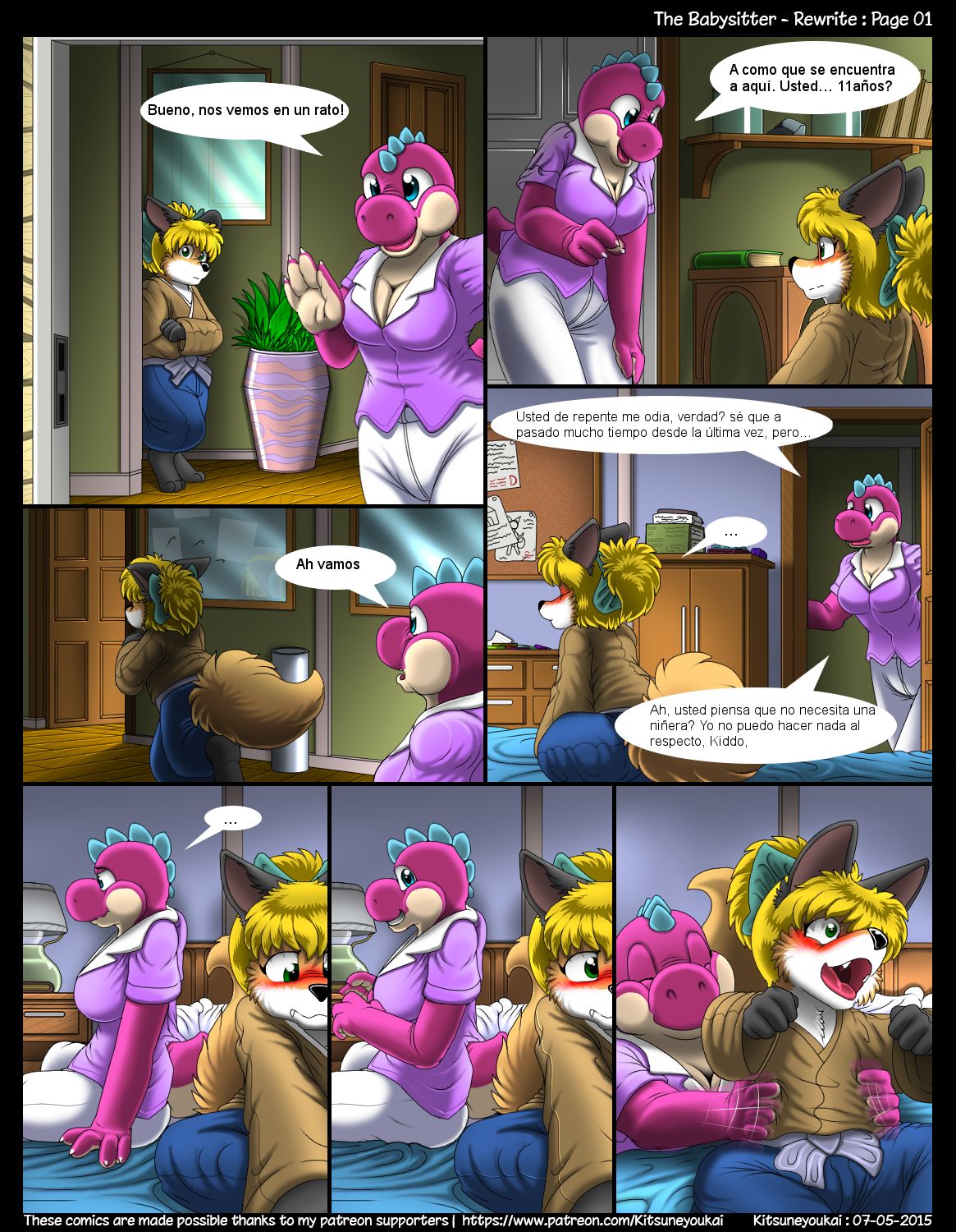 The Babysitter - Rewrite page 1 full