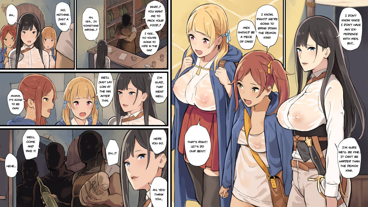 Onna Boukenshatachi ga Sabaku no Oasis ni Tachiyoru to......2  =Krizalid &amp; sureok1= page 5 full