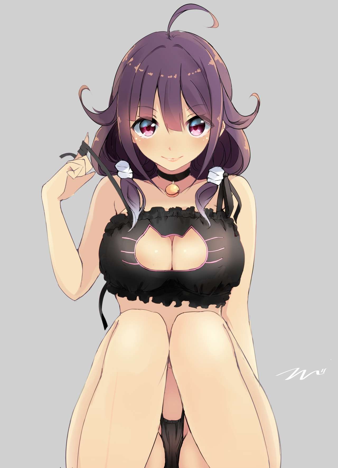 Cat Keyhole Bra page 2 full