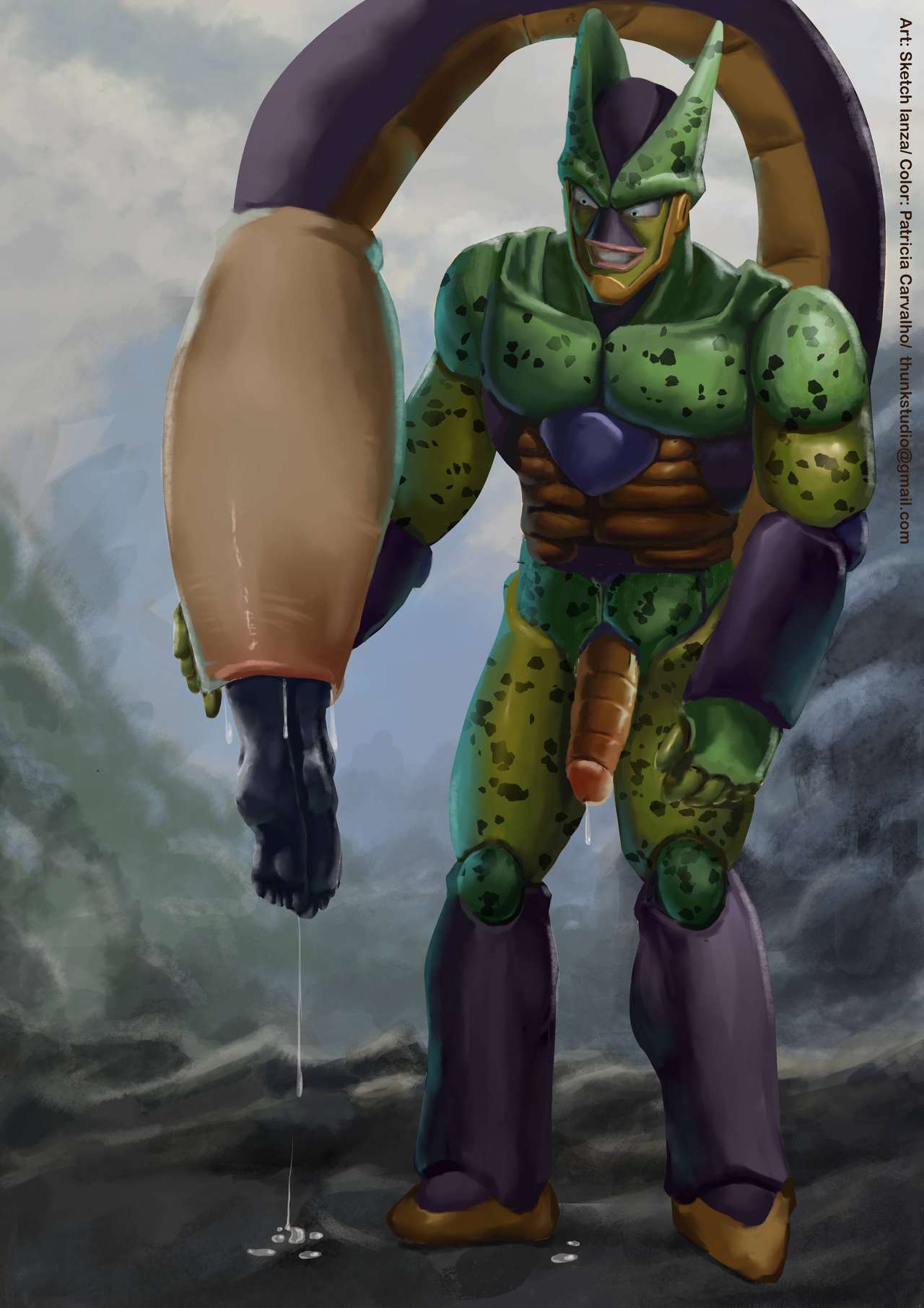 Cell Absorbs Android 18 page 6 full