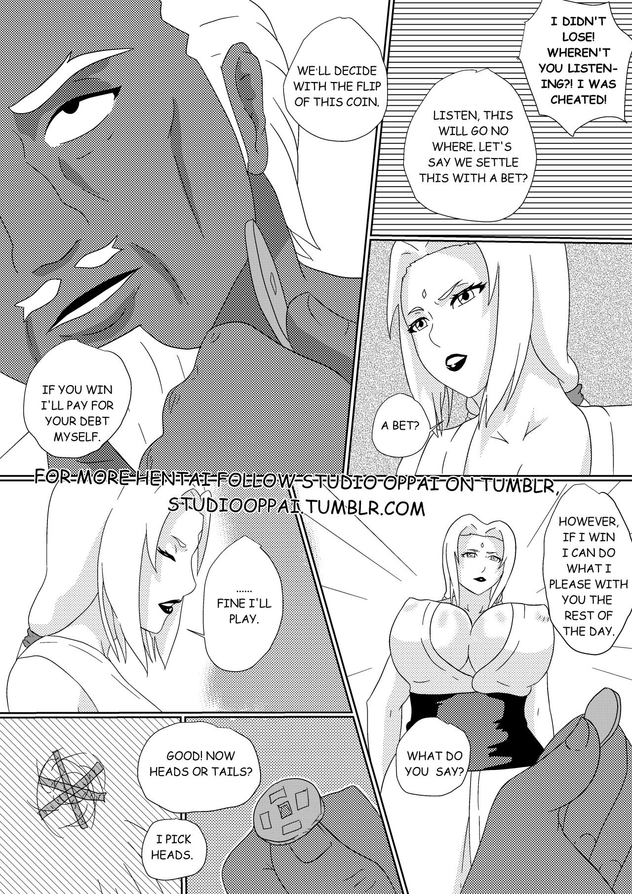 Tsunade's Lost Bet page 3 full