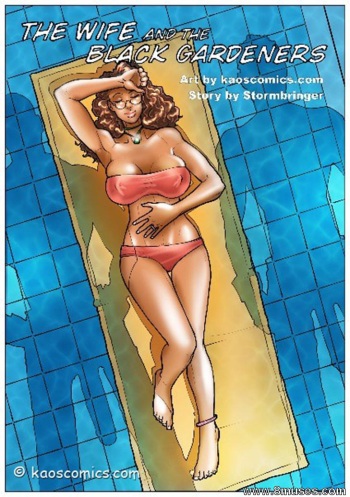 THE WIFE AND THE BLACK GARDENERS cover