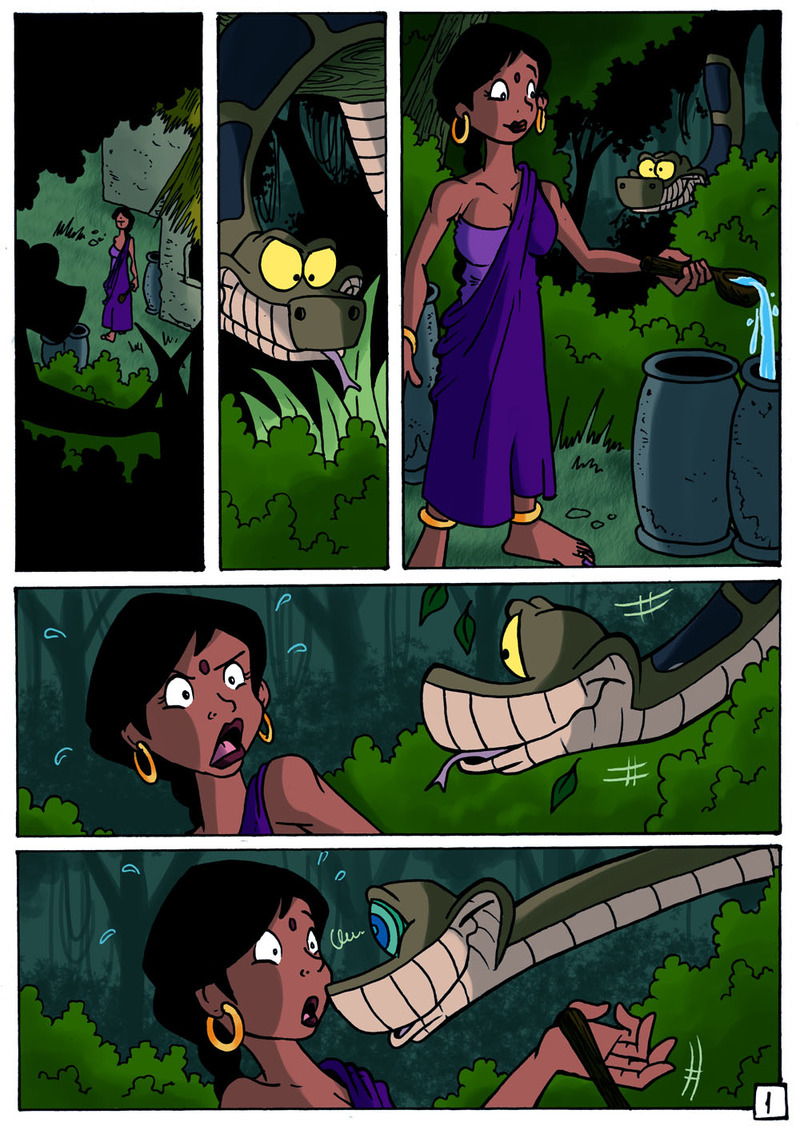 Kaa and Shanti page 1 full
