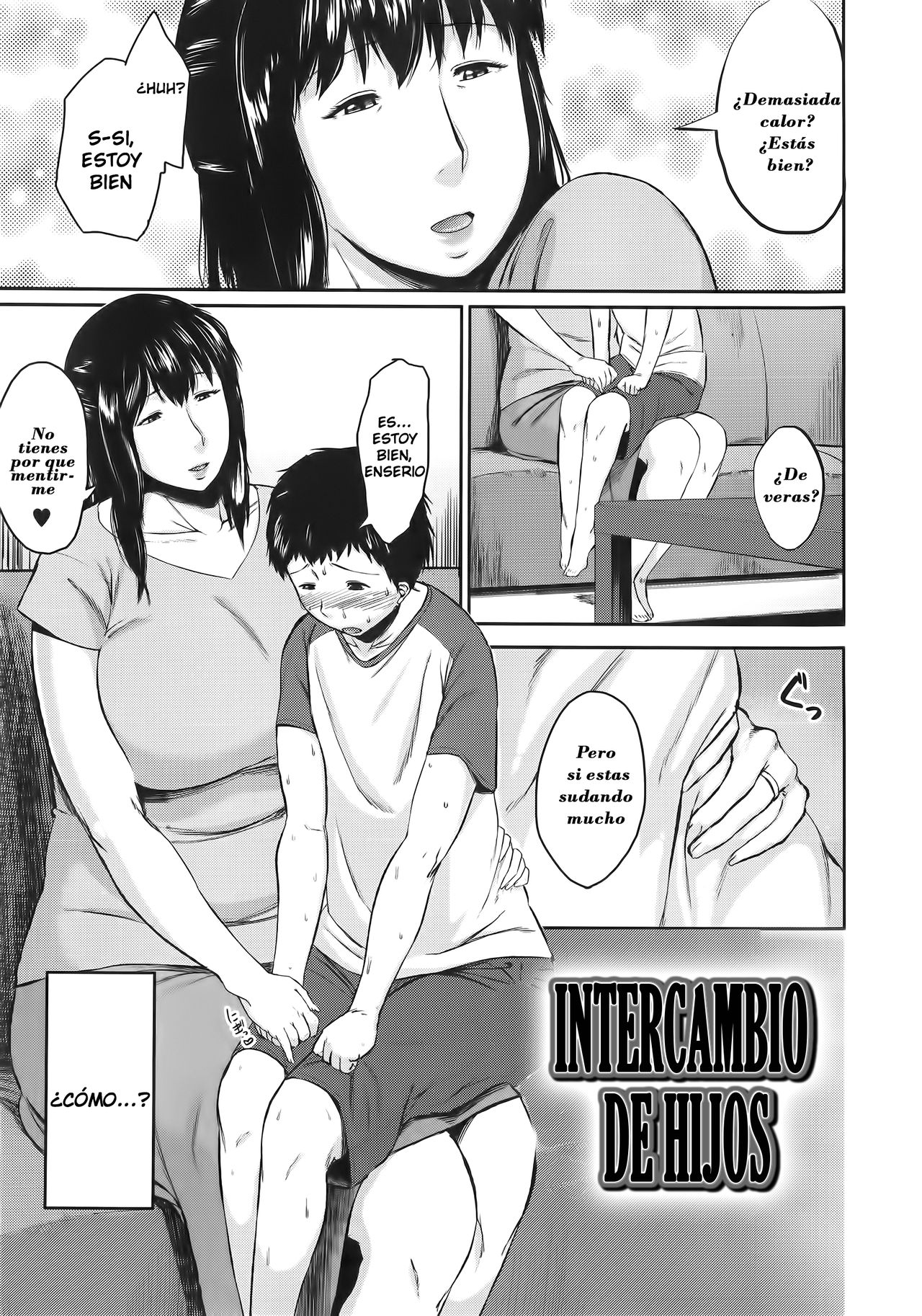 Koukan Musuko | Intercambio de Hijos Ch. 1-4 page 9 full