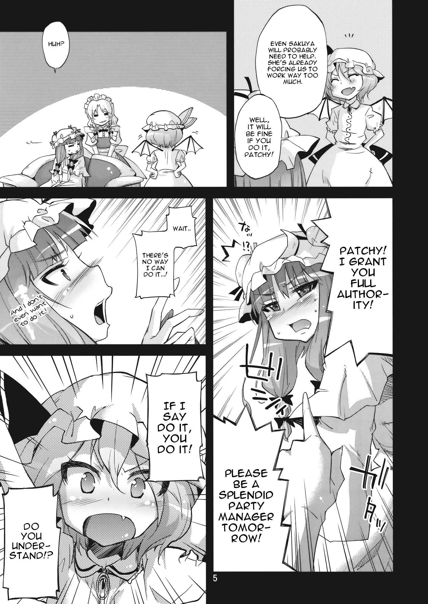 Mushinronja-tachi ga Seiya ni - Merry Christmas Ms. Vampire page 5 full