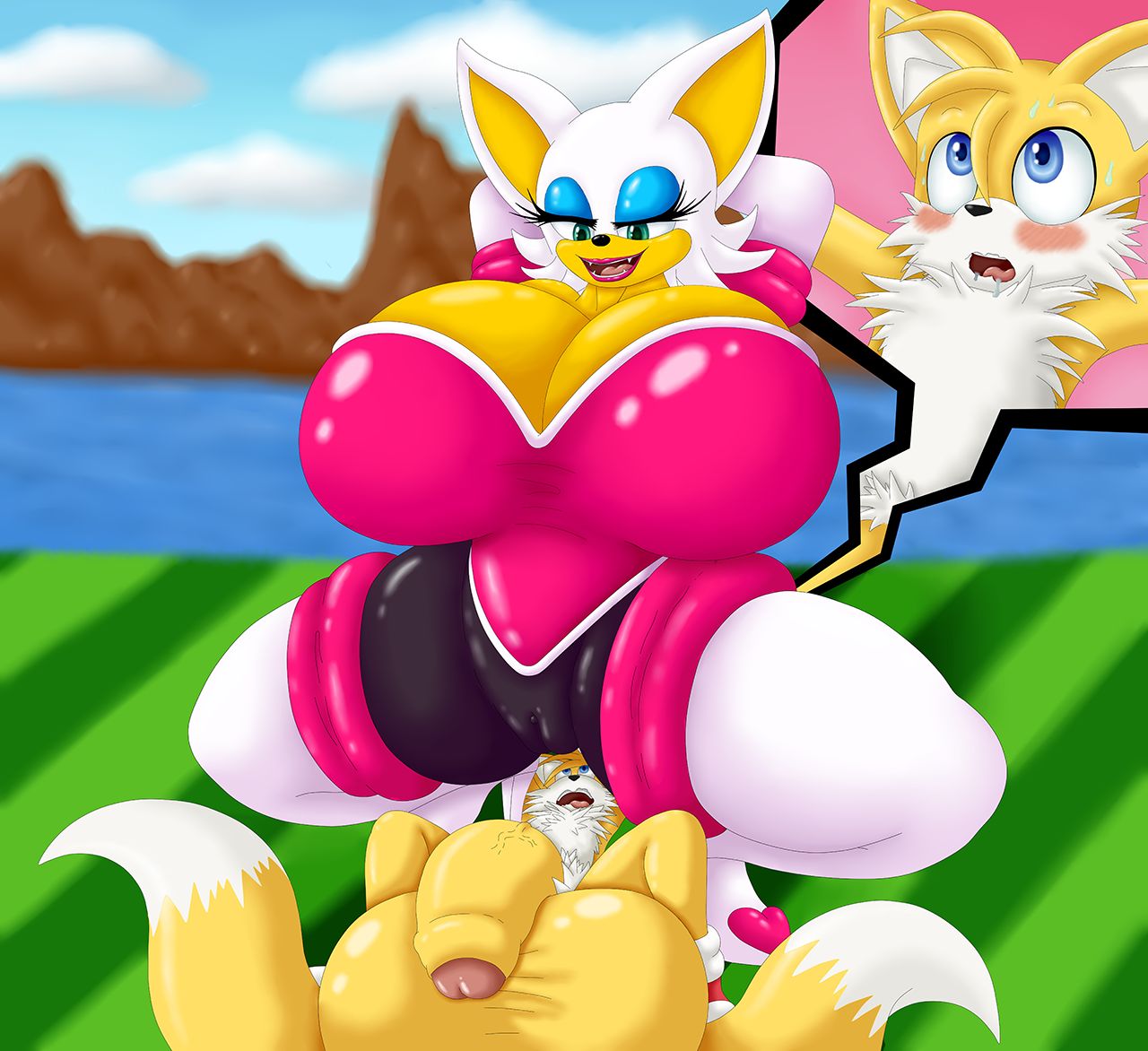 Rouge X Tails For Life page 1 full