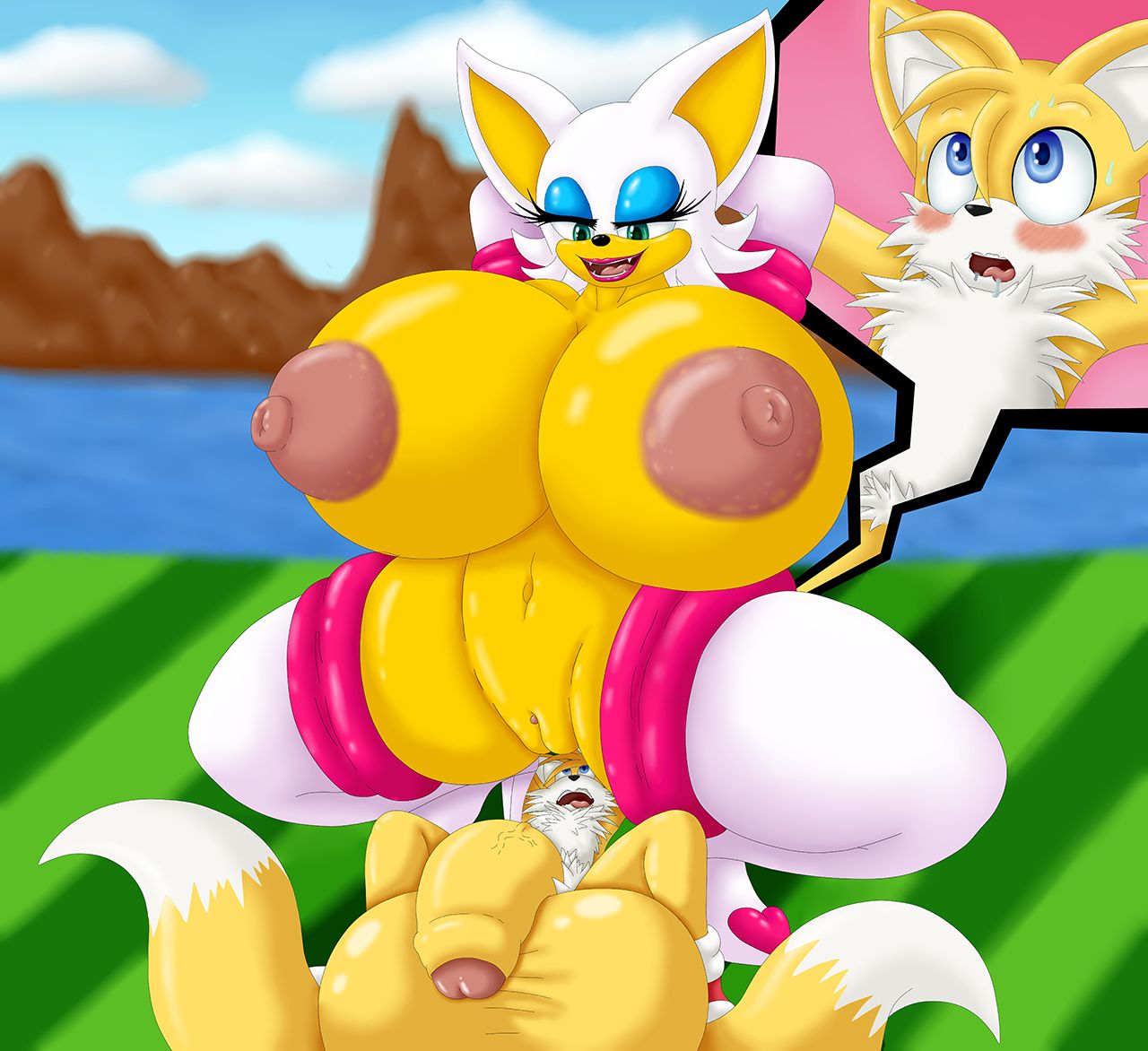 Rouge X Tails For Life page 2 full