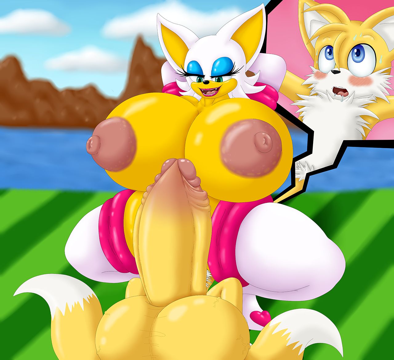 Rouge X Tails For Life page 3 full