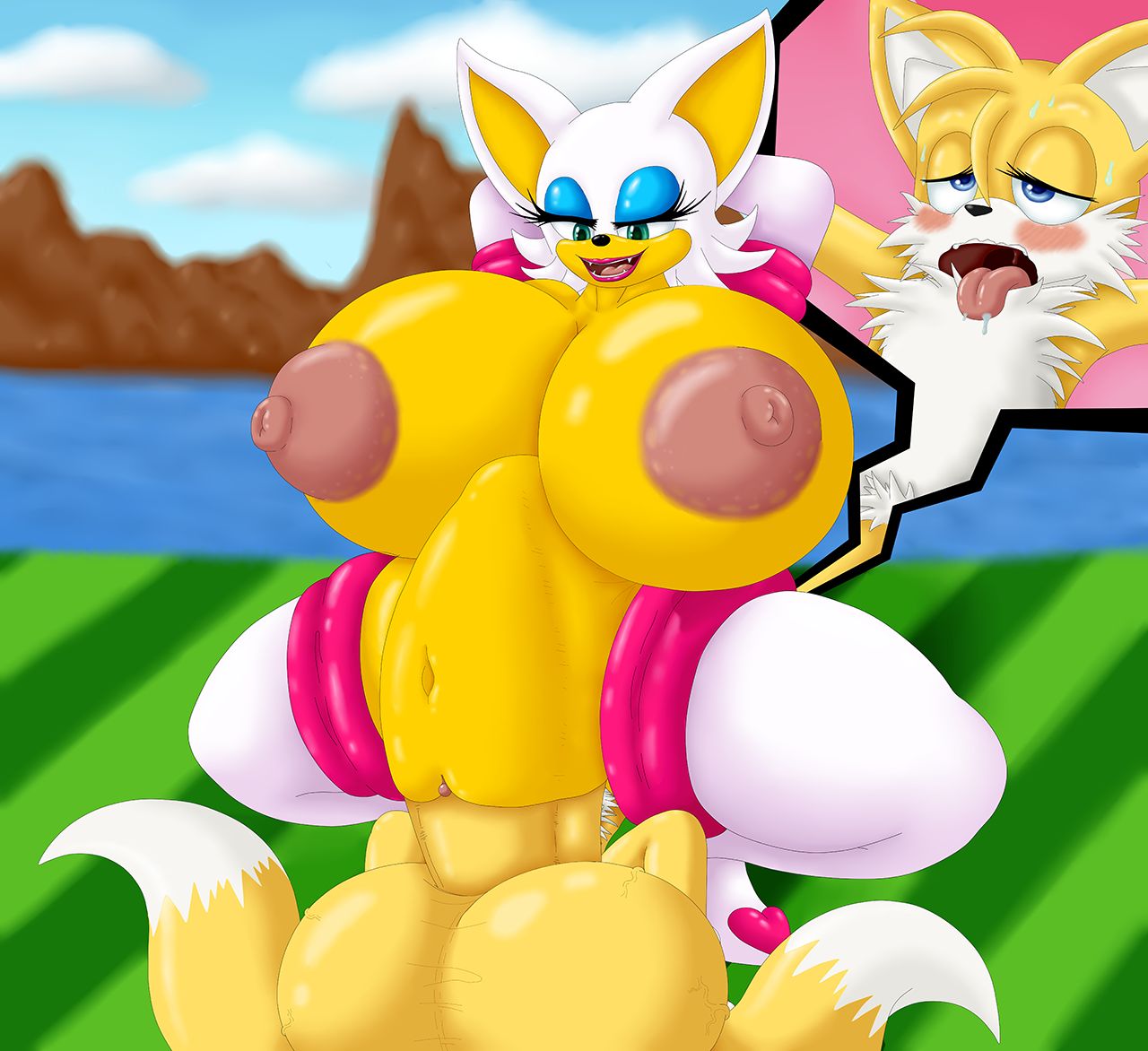 Rouge X Tails For Life page 4 full