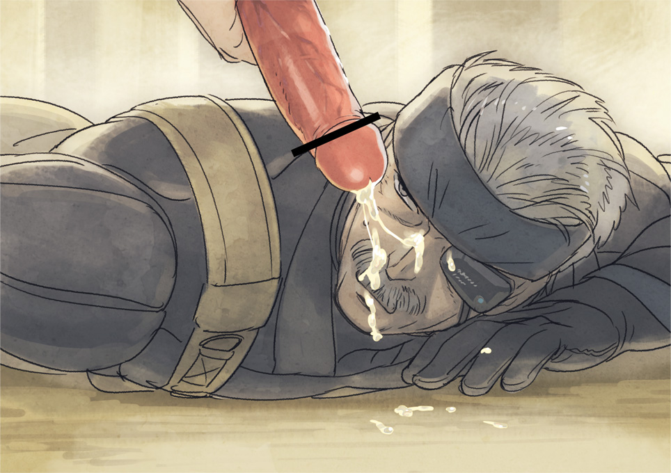 Collection: Metal gear Solid: Solid snake and Old Snake - Yaoi Bara page 8 full