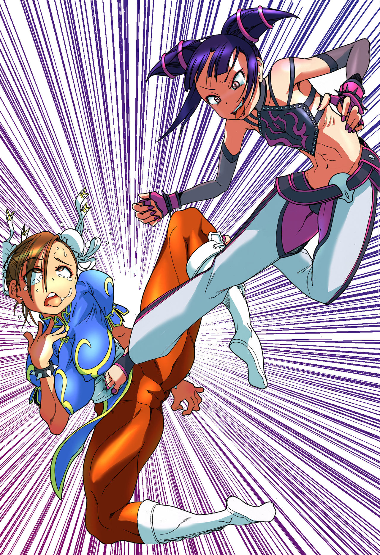 HaraPunch Fukkin Sikkin Nagachikubi Chun-Li vs Han-Juri page 7 full