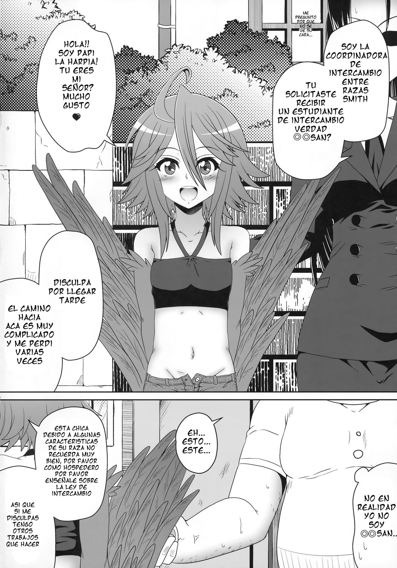 Harpy ga Tonari ni Iru Nichijou | El dia a dia con la harpia page 3 full