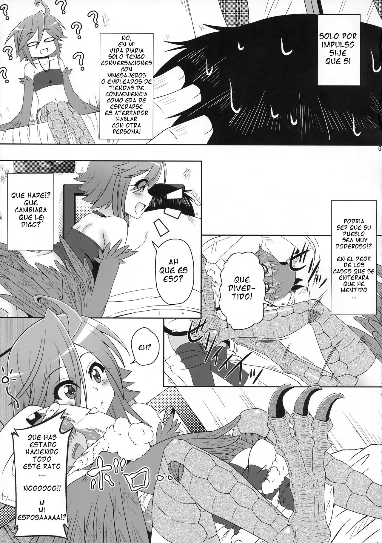 Harpy ga Tonari ni Iru Nichijou | El dia a dia con la harpia page 4 full