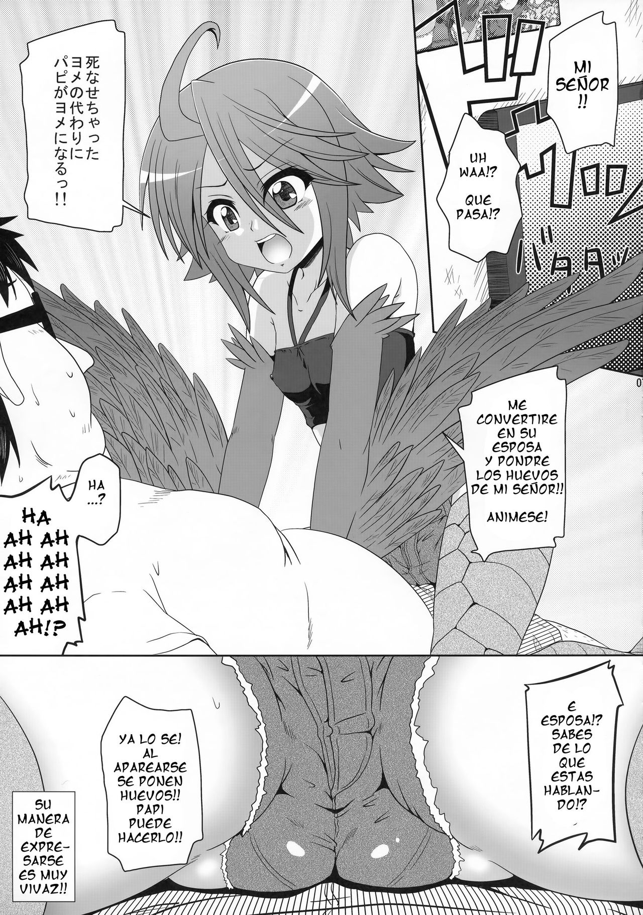 Harpy ga Tonari ni Iru Nichijou | El dia a dia con la harpia page 6 full