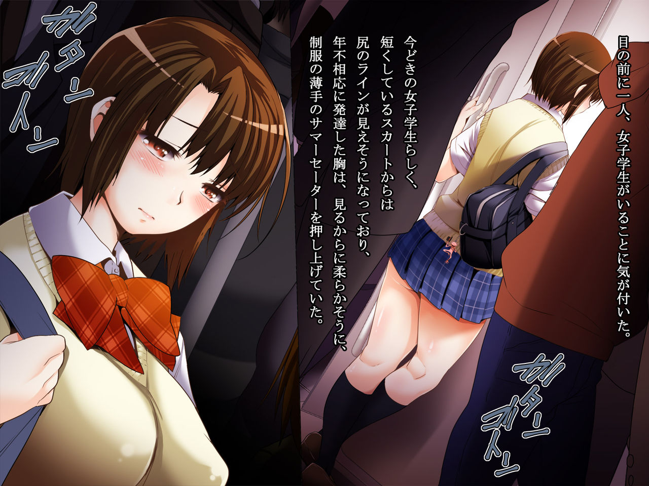 Joshi ○gakusei Chikan Namahame Shuudan Rape -Keijiban ni Kakikonde ita Seijun sou na Joshi Gakusei o Manin Densha de- page 4 full