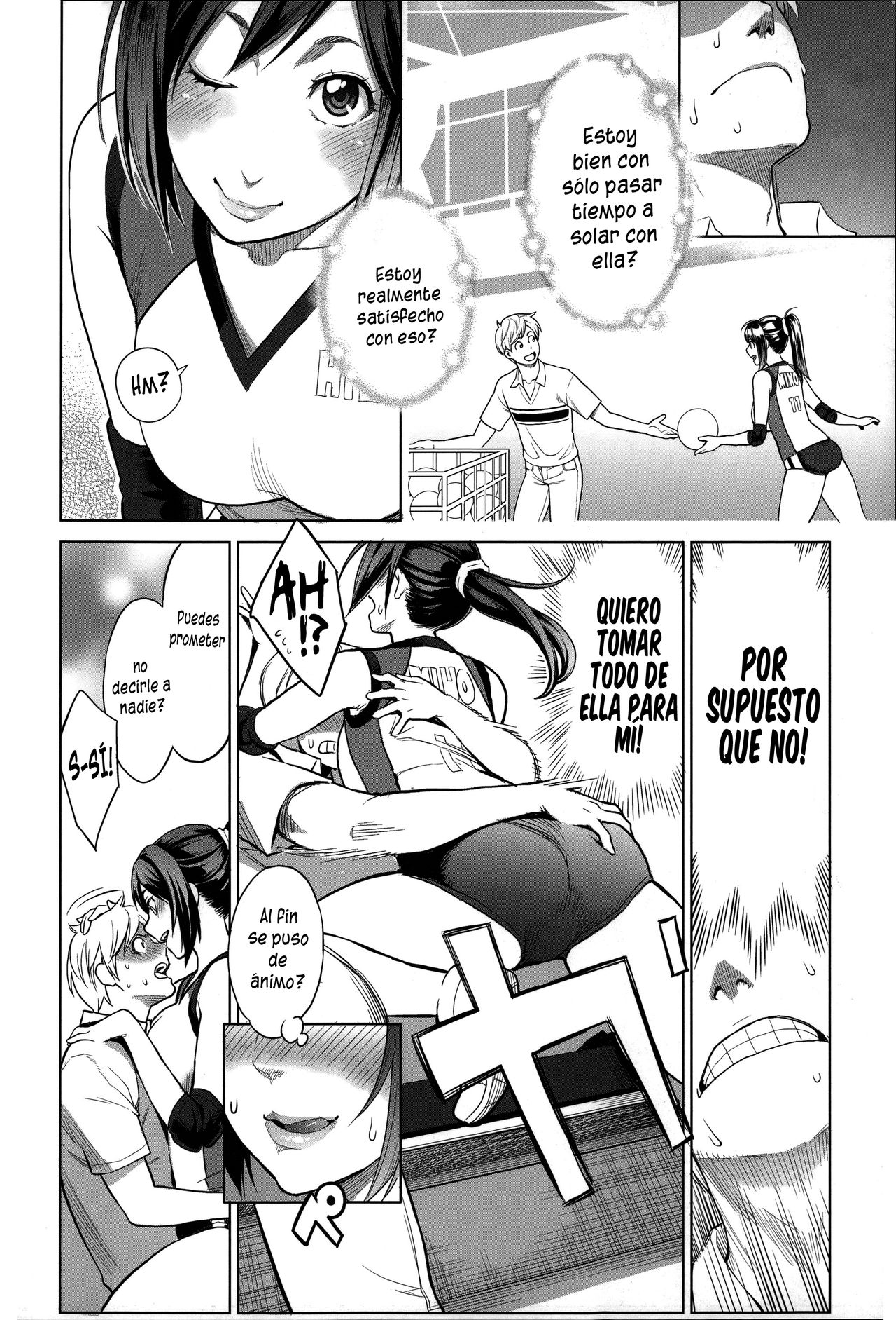 Miho-san no Kaikan Volley | La Placentera y Cansadora Sesión de Miho-San page 10 full