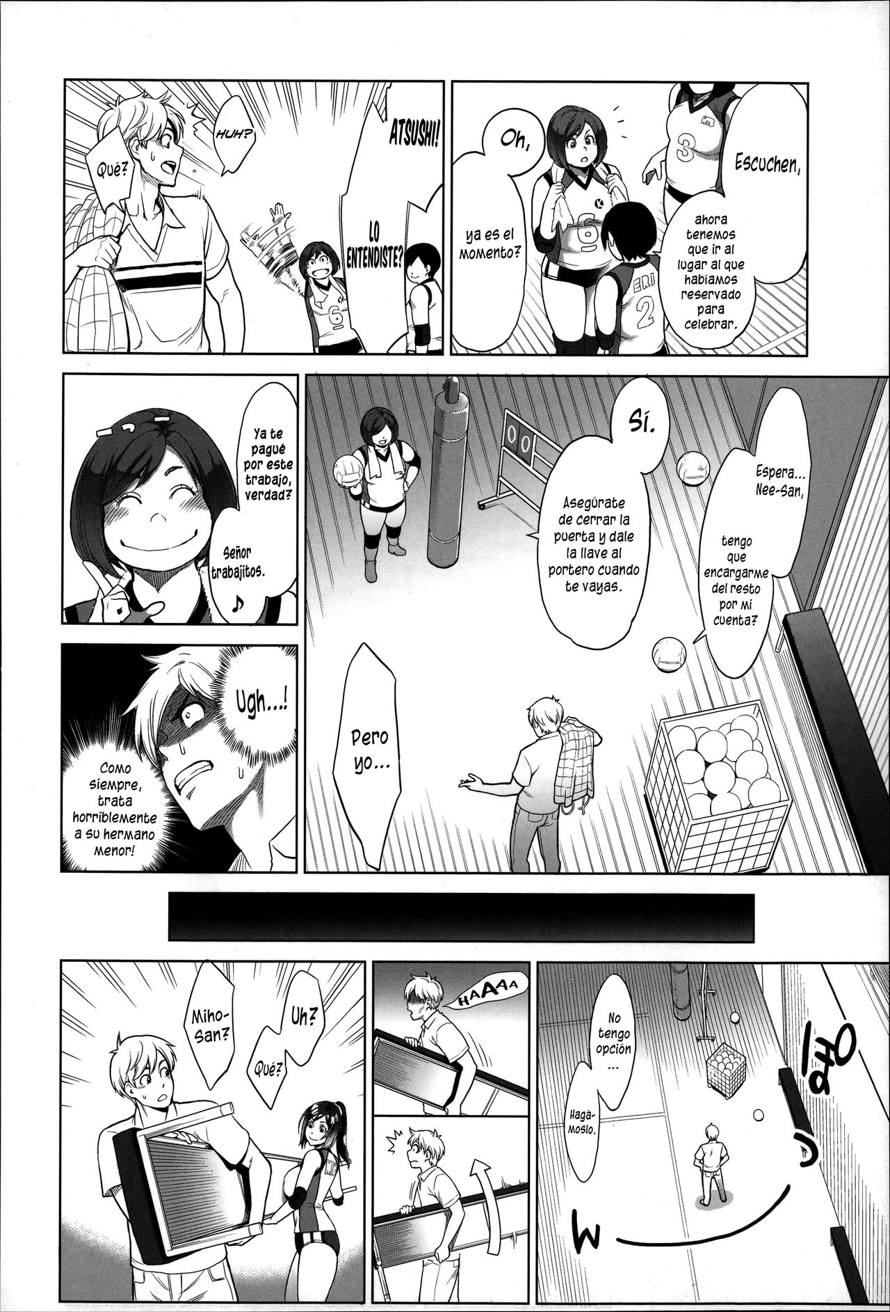 Miho-san no Kaikan Volley | La Placentera y Cansadora Sesión de Miho-San page 6 full